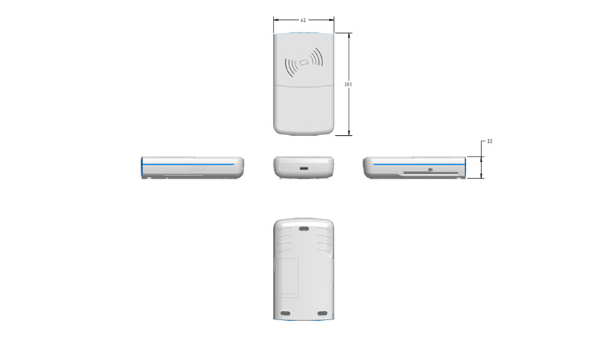廣東東信智能科技有限公司EST-100P手持式社保卡讀卡器