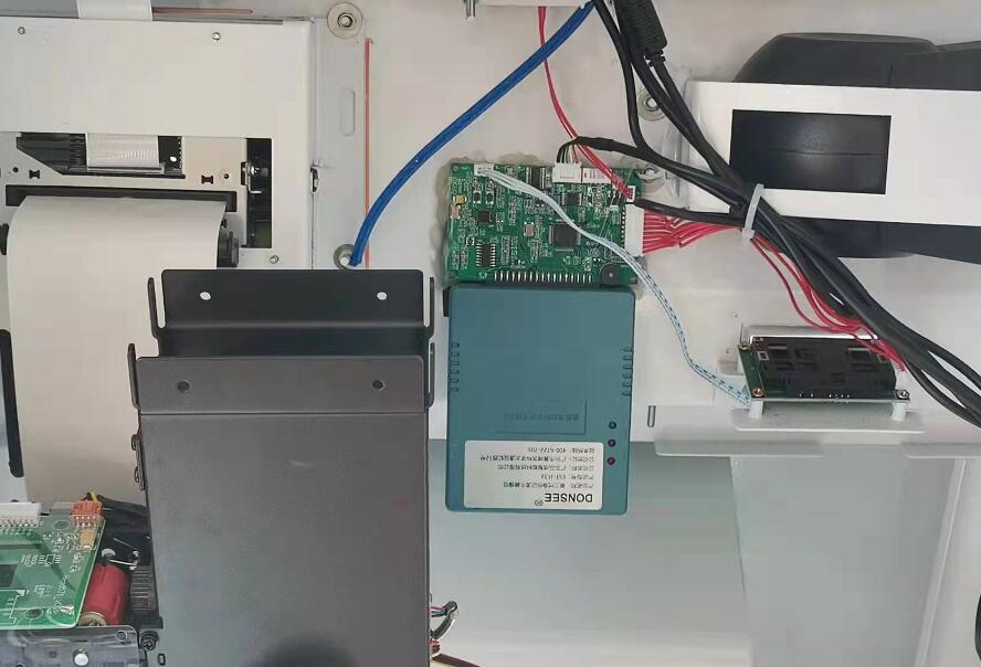 身份證社保卡讀卡器模組內部安裝結構圖