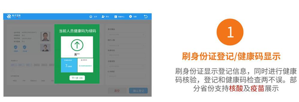 健康碼測溫訪客機使用身份證讀卡器模塊