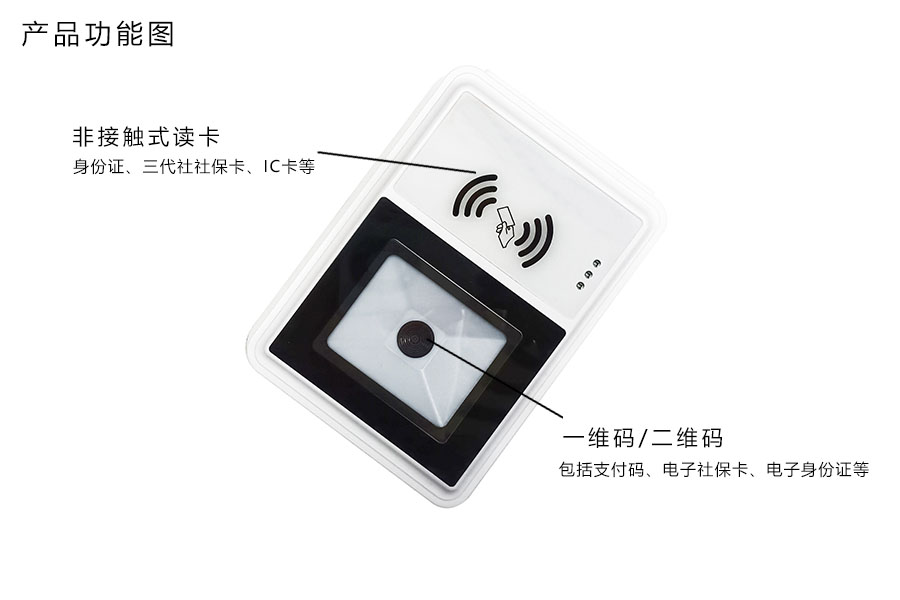 多功能門禁讀卡器功能示意圖