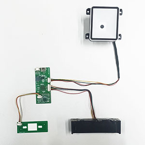 IC卡+二維碼+磁條卡三合一讀卡器模組